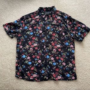 Urban outfitters Button up Short sleeve Floral